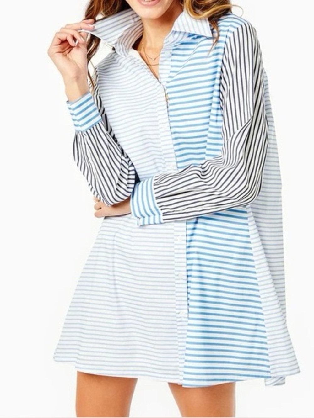 Addison Bay Striped Dress- size small